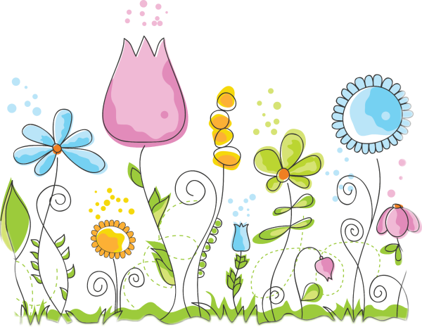 Весна мультяшная