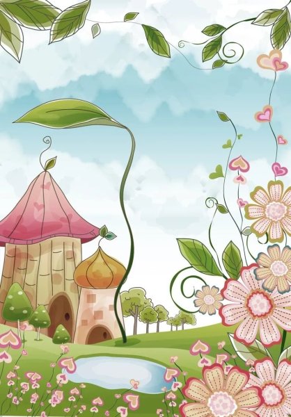 Весеннее дерево в детском саду