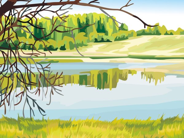 Баннер Весна для детского сада