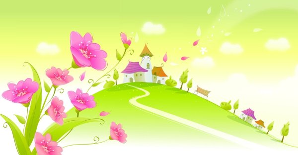 Детский фон для девочки