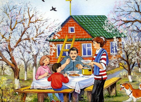 Рисунок весенние изменения