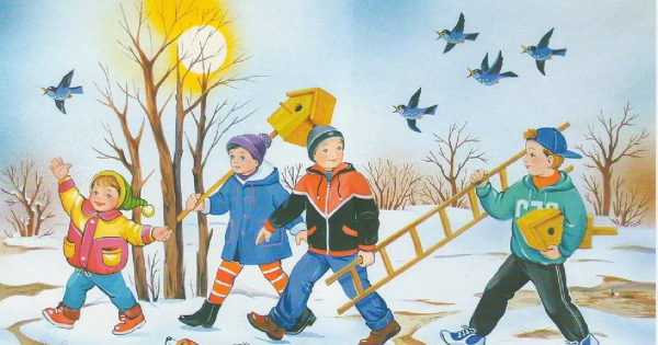 Весна для детей в детском саду