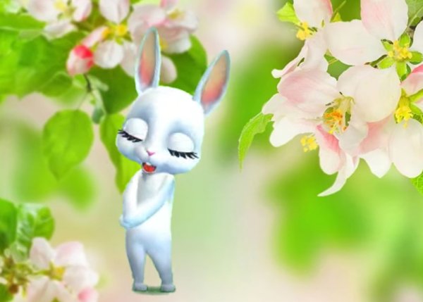 Весна животные