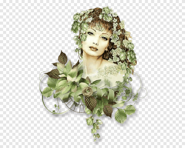 Девушка Весна акварель