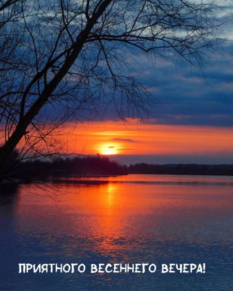 Прекрасного весеннего вечера