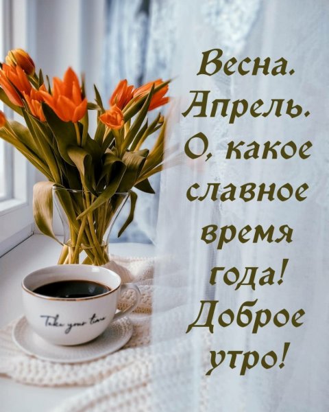 Весеннего утра и настроения