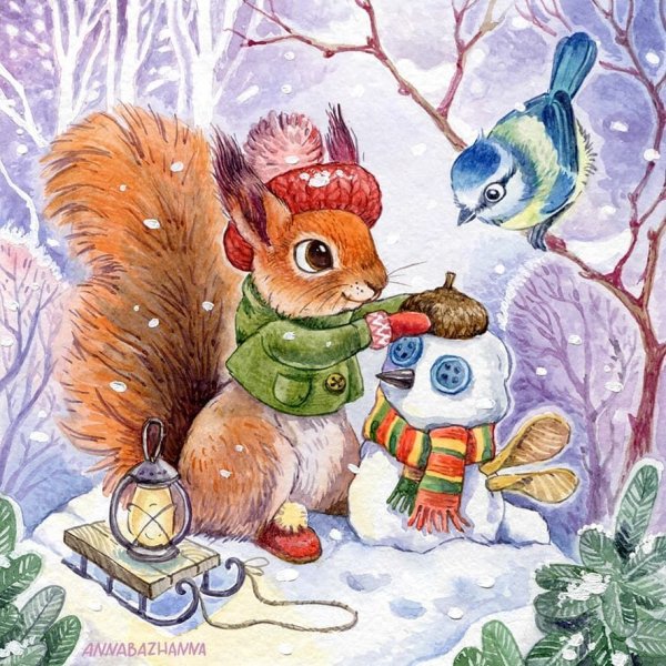 Двенадцать месяцев мультфильм 1956