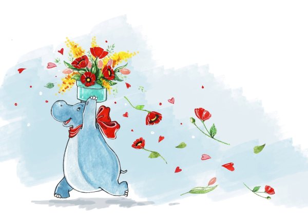 Нежный букет ландышей