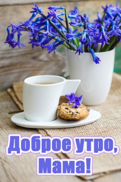 Поздравление с добрым утром маме
