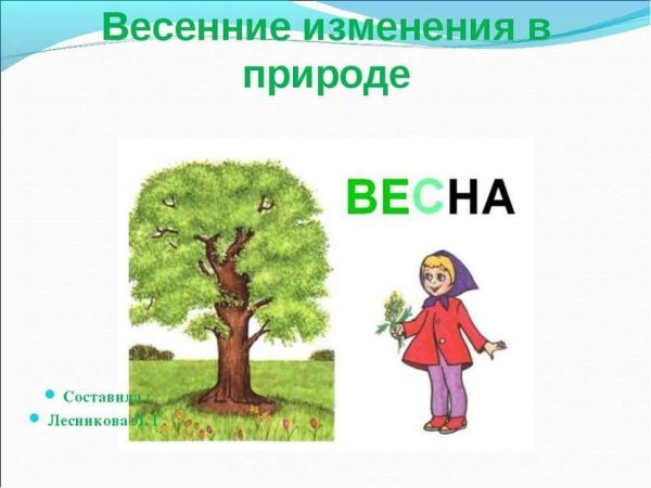 Весенние изменения