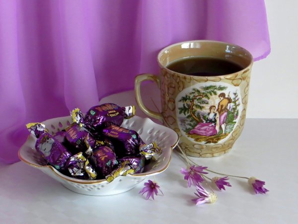 Доброе утро с чаем и лимоном