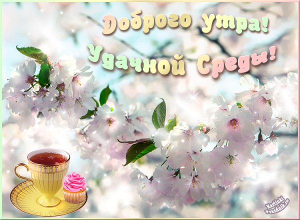 Доброе утро хорошего дня и прекрасного природа Весна