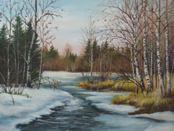 Весна пейзаж