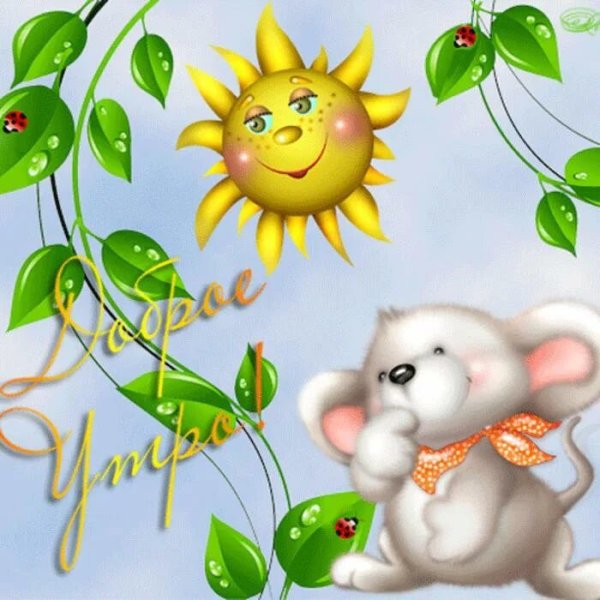 Доброевесенние утро прикольные смешные