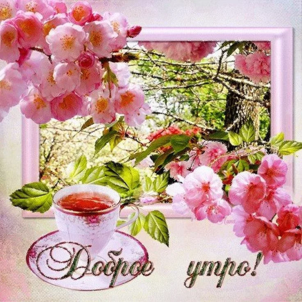 С добрым Мартовскии утро