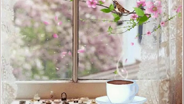 Доброе утро за окном Весна