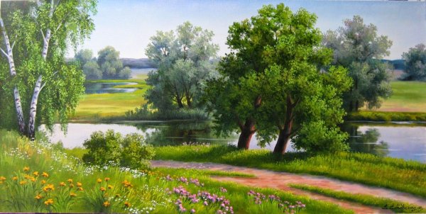 Весенний пейзаж