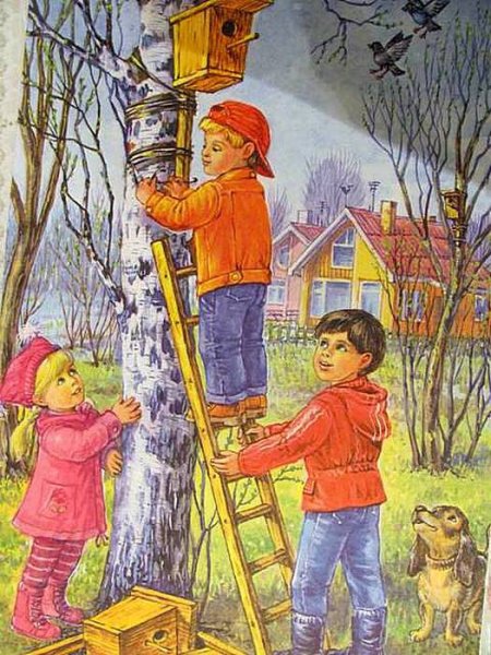 Евгений ПЕРМЯК птичьи домики