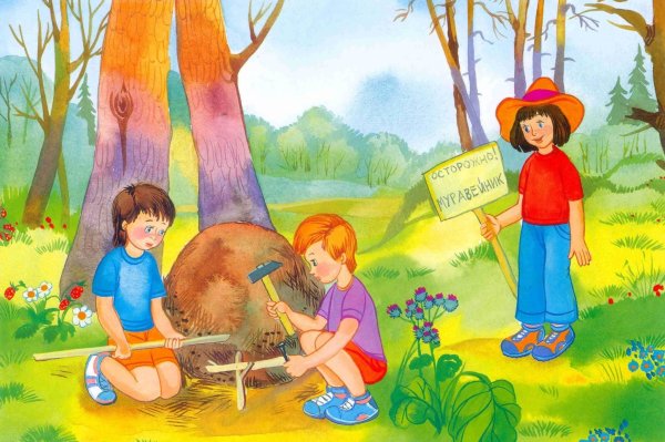 Лето иллюстрация для детей