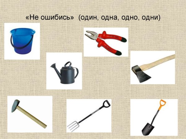 Садовые инструменты раскраска