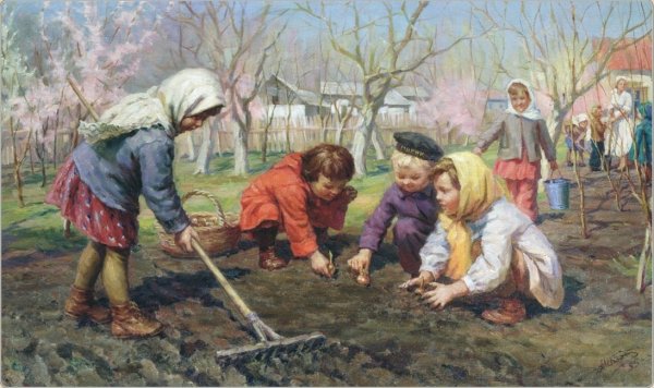 Субботник рисунок