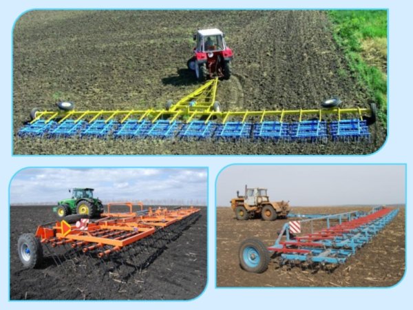 Труд людей весной