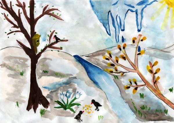 «Весна» — Ушинский Константин Дмитриевич