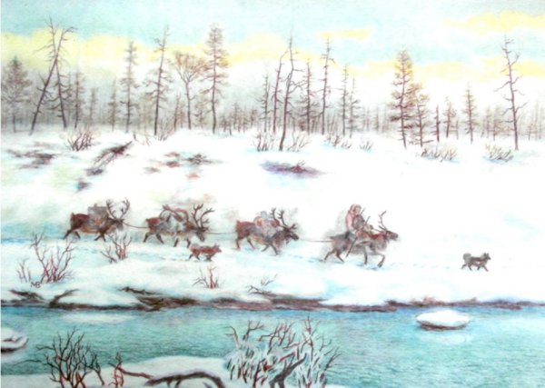 Пейзаж народов севера