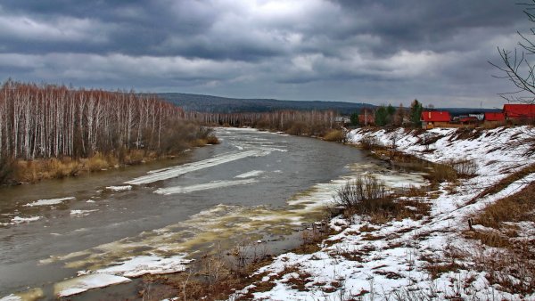 Ледоход на Чусовой