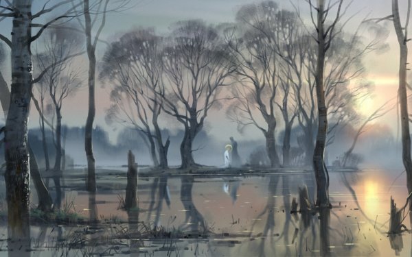 Акварелисты 20 века пейзаж