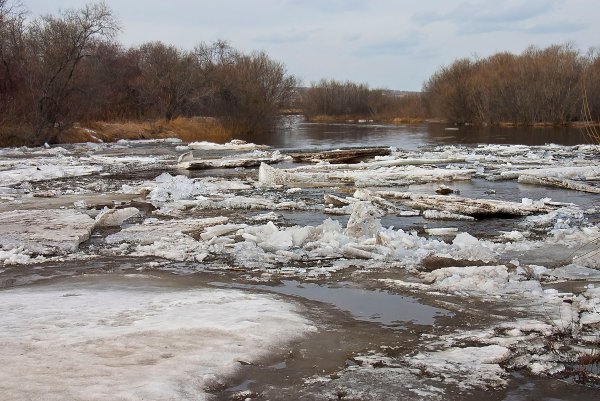 Весна в деревне