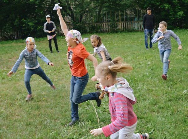 Спортивные соревнования на свежем воздухе