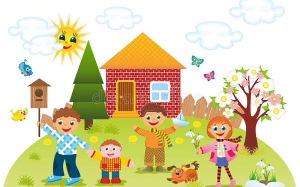 Дети Весна на дворе