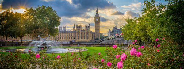 Великобритания Биг Бен фонтан