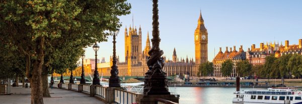 Набережная Темзы в Лондоне