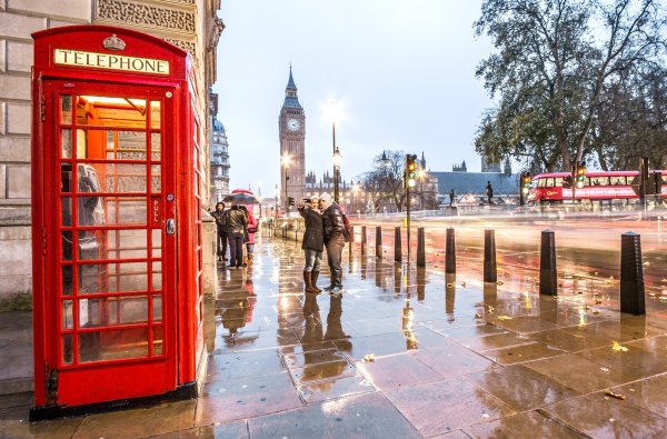 Дождливый Лондон