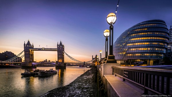 Набережная Темзы