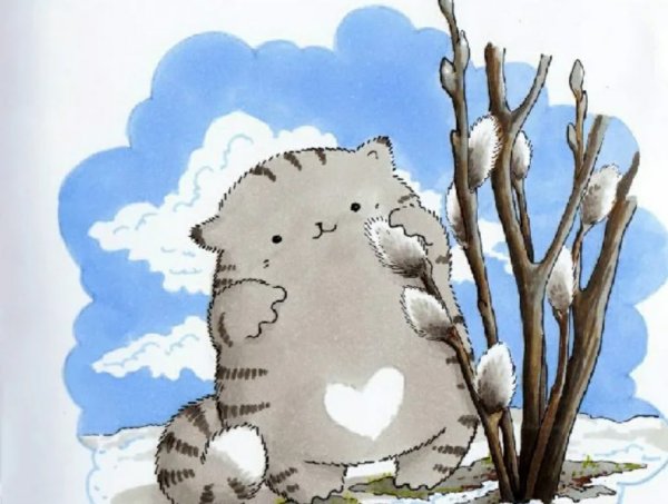 Весенние иллюстрации