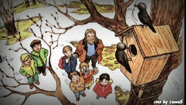 Весна скворцы прилетели