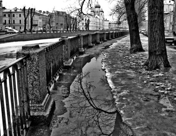 Весна пришла грязь