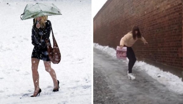 Шутки про снежную весну