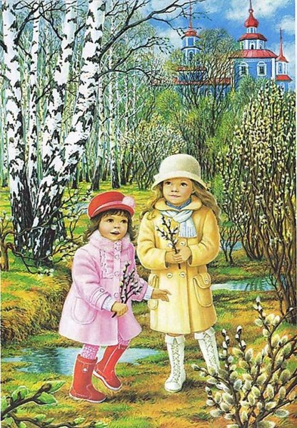 Весна картинки для детей