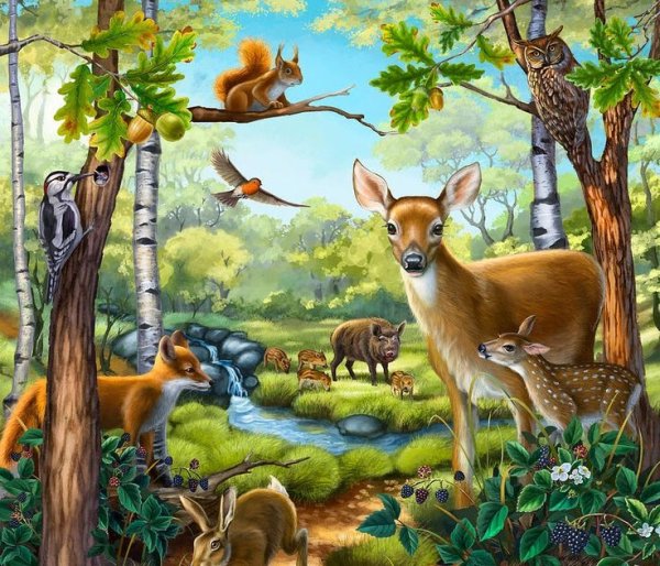 Изменения у животных весной