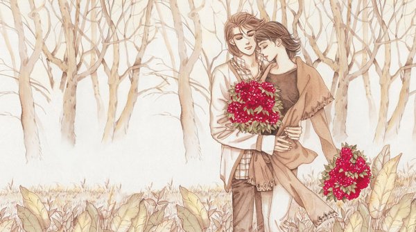 Романтичные рисунки