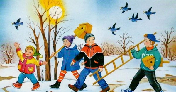 Весна подготовительная группа