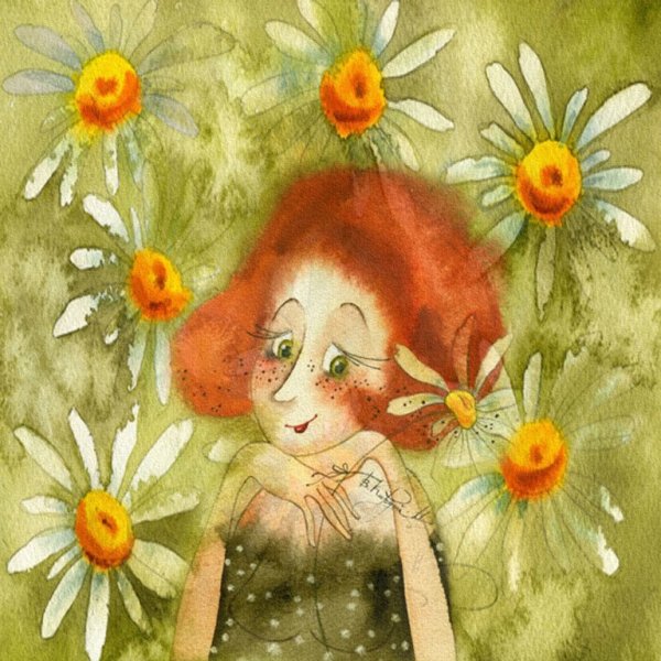 Ева Элфи рыжие волосы