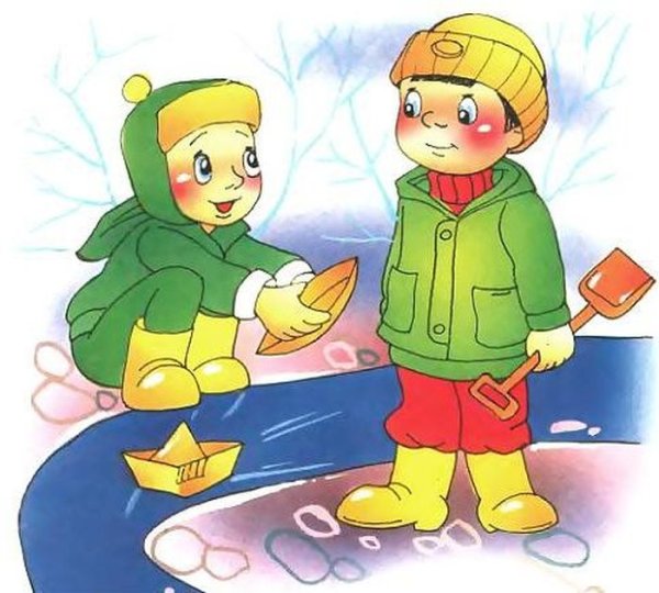 Весна для детей