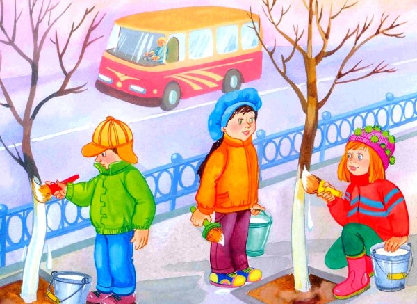 Наблюдение детей на прогулке