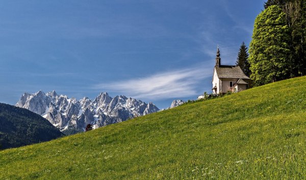 Альпийские горы в Швейцарии