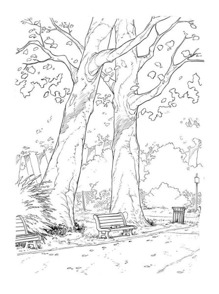 Раскраска апрель